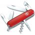 Нож перочинный Victorinox Spartan, 91 мм, 12 функций, рукоять пластик, красный